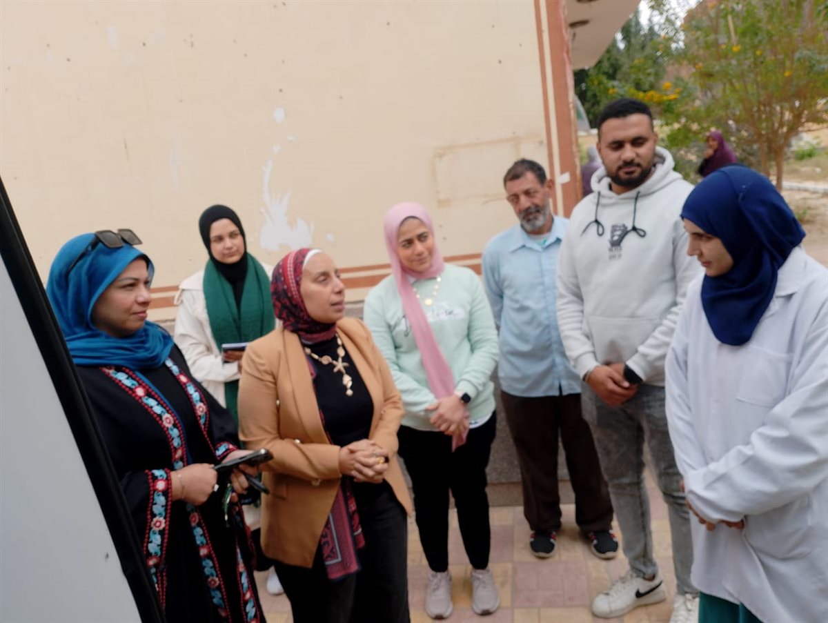 جانب من فاعليات القافلة،فيتو