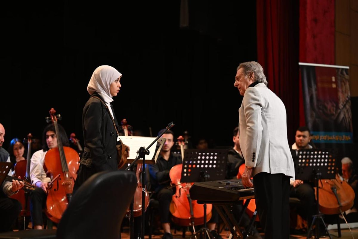 &nbsp;تدريبات المايسترو سليم سحاب لـ«كورال وأوركسترا مصر الوطني»