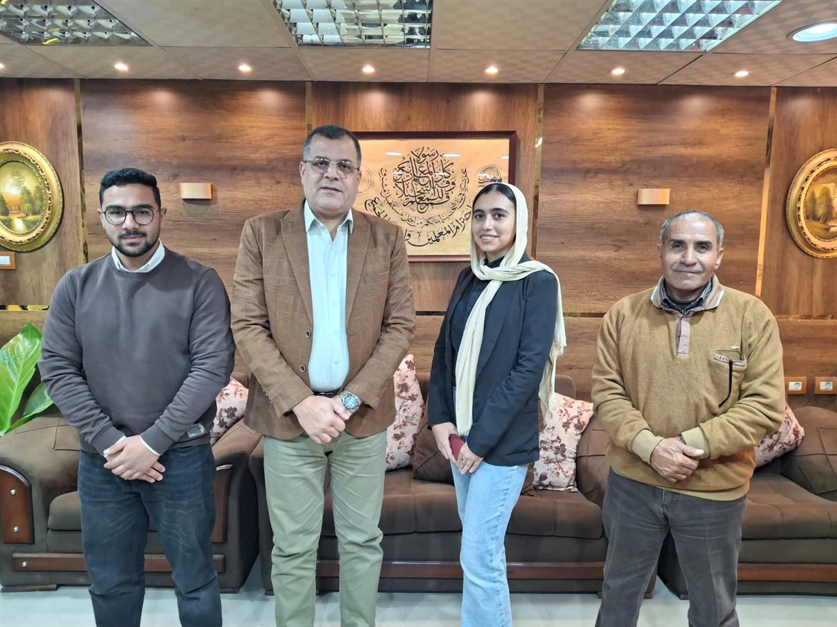 مدير تعليم دمياط يستقبل وفد اتحاد طلاب المحافظة، لمناقشة آليات تنفيذ المشروع التقني الجديد