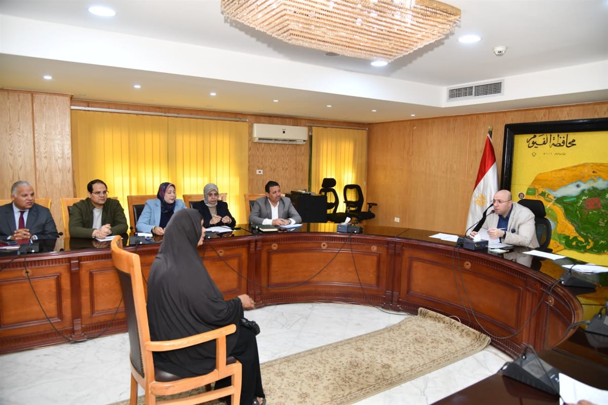 &nbsp;لقاء محافظ الفيوم مع المواطنين