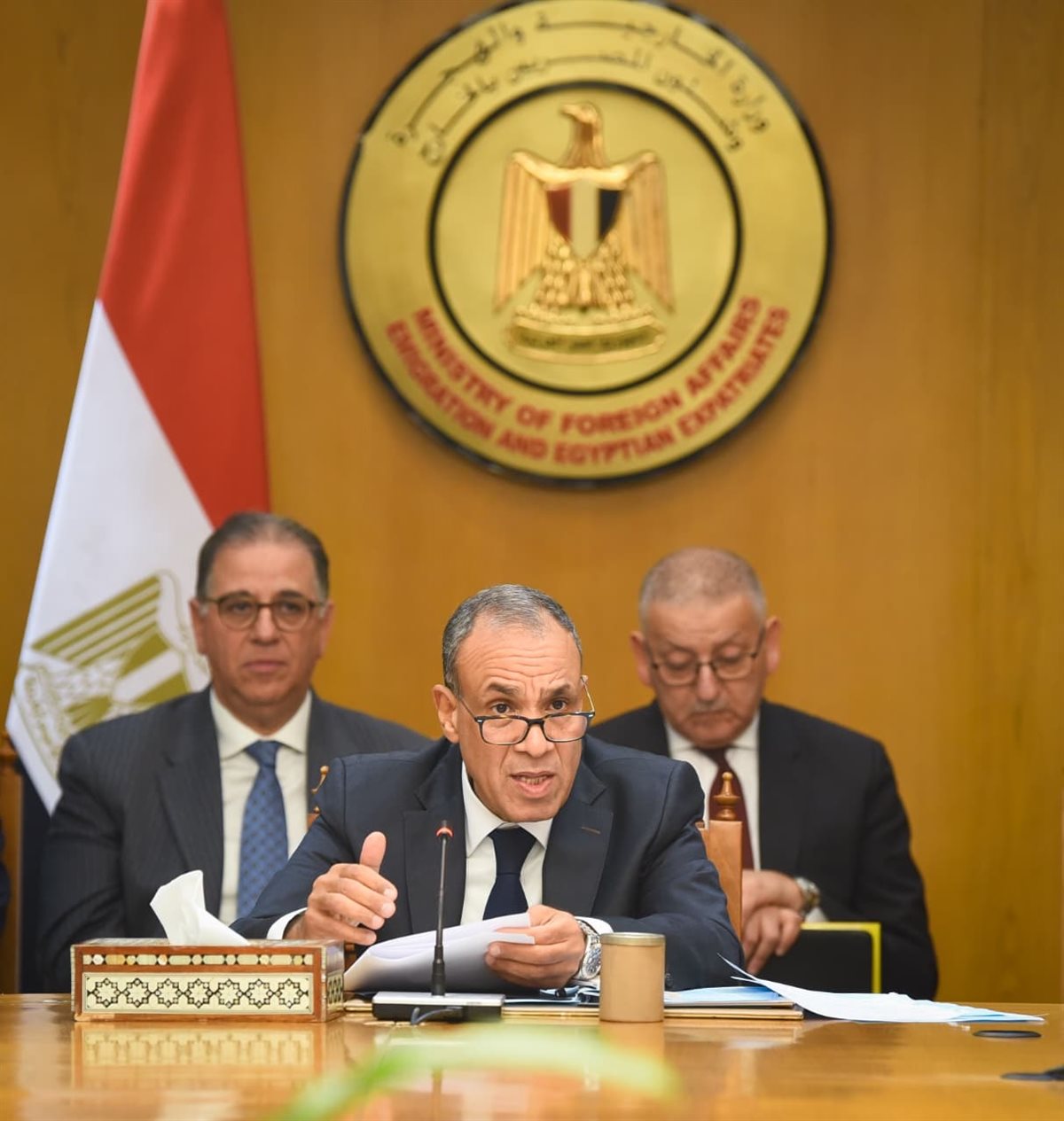 الخارجية تستضيف اجتماعًا تنسيقيا لمتابعة قضايا المصريين بالخارج&nbsp;