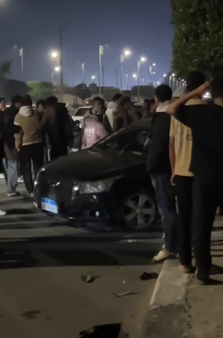 جانب من الحادث،فيتو
