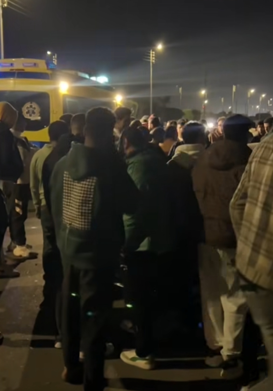 جانب من الحادث،فيتو