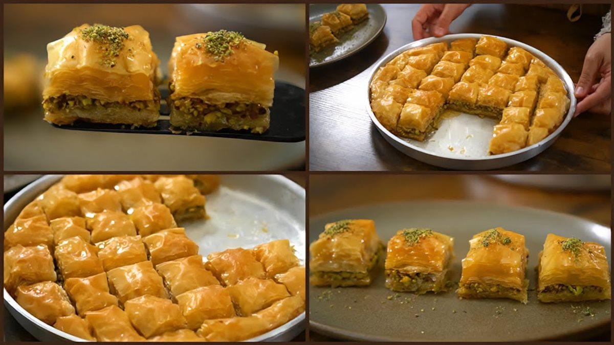 طريقة عمل البقلاوة بالمكسرات