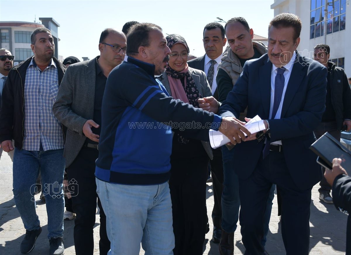 محافظ بورسعيد يوجّه &nbsp;برفع الرتش من منطقة الأسواق الحضارية، ڤيتو