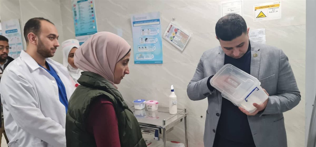 جانب من متابعة جاهزية المستشفيات، فيتو