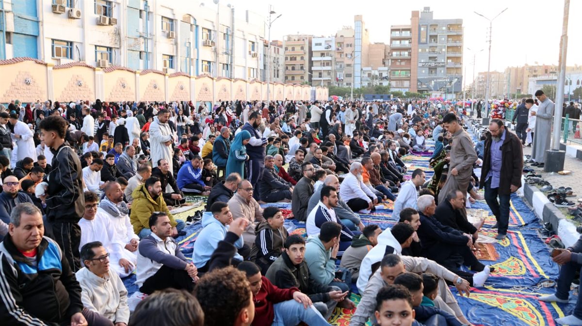 جانب من صلاة العيد، فيتو