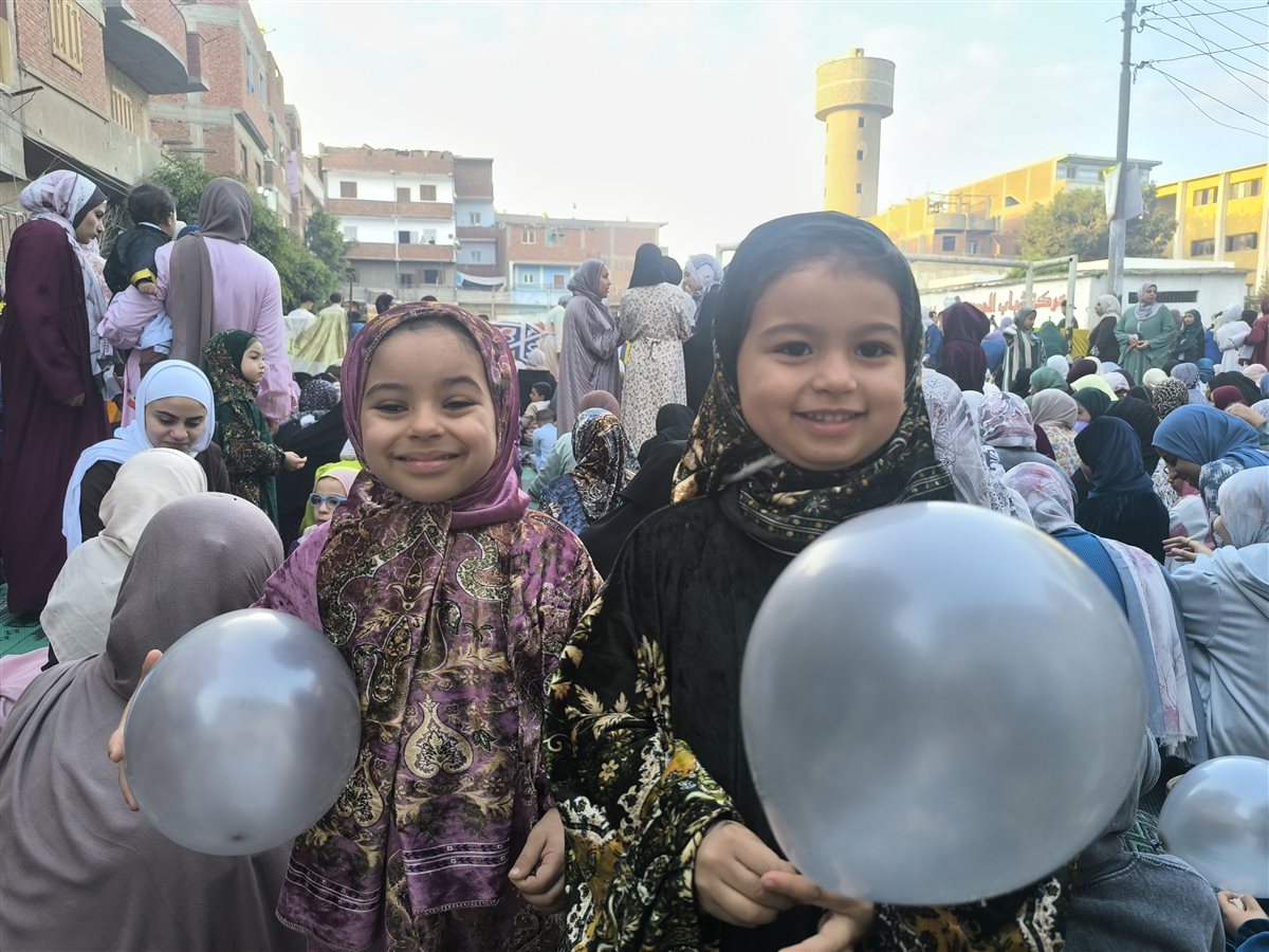 فرحه الاطفال بعيد الفطر بالقليويية،فيتو