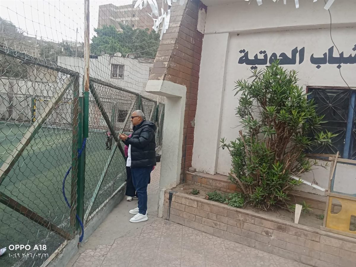 جولة مفاجئة لوكيل الشباب والرياضة بالجيزة خلال ثاني أيام عيد الفطر