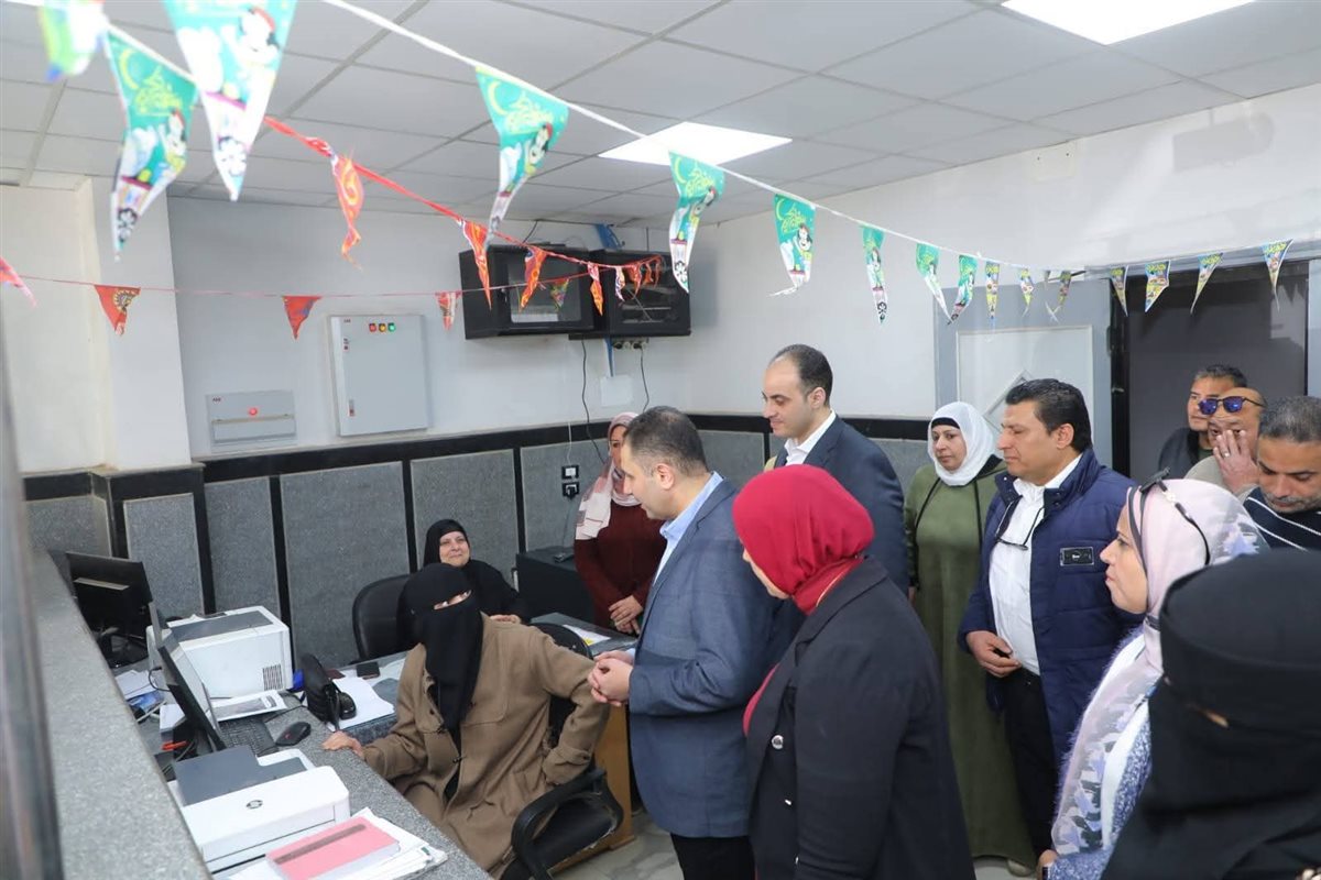 محافظ دمياط يتفقد مدينة الروضة