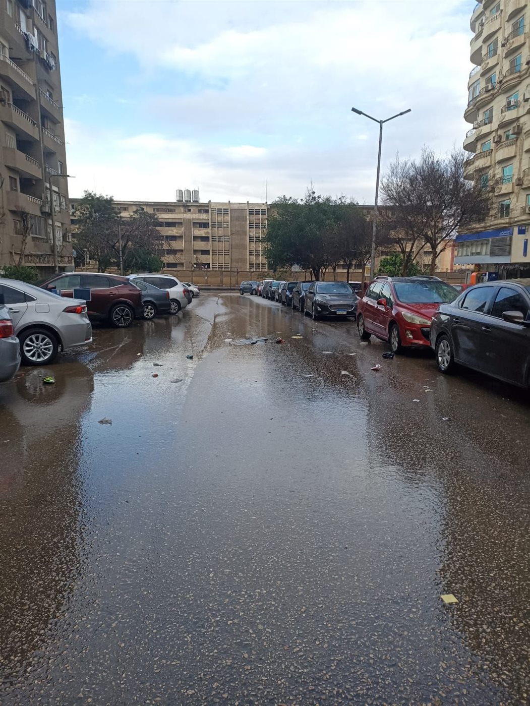 أمطار تغرق شوارع المنوفية والمحافظ يعلن حالة الطوارئ القصوى