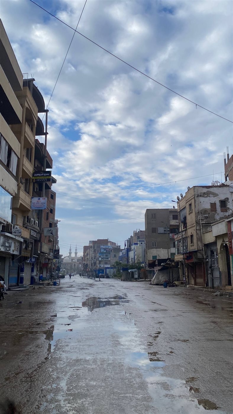 أمطار تغرق شوارع المنوفية والمحافظ يعلن حالة الطوارئ القصوى