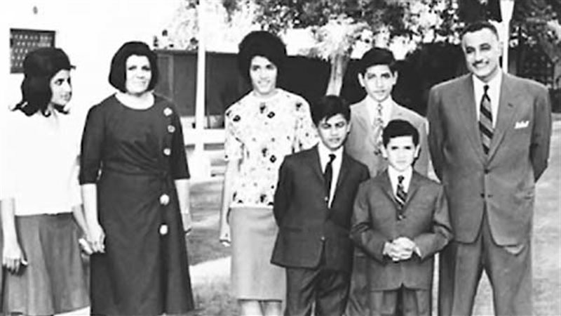 اسرة الزعيم الراحل عبد الناصر