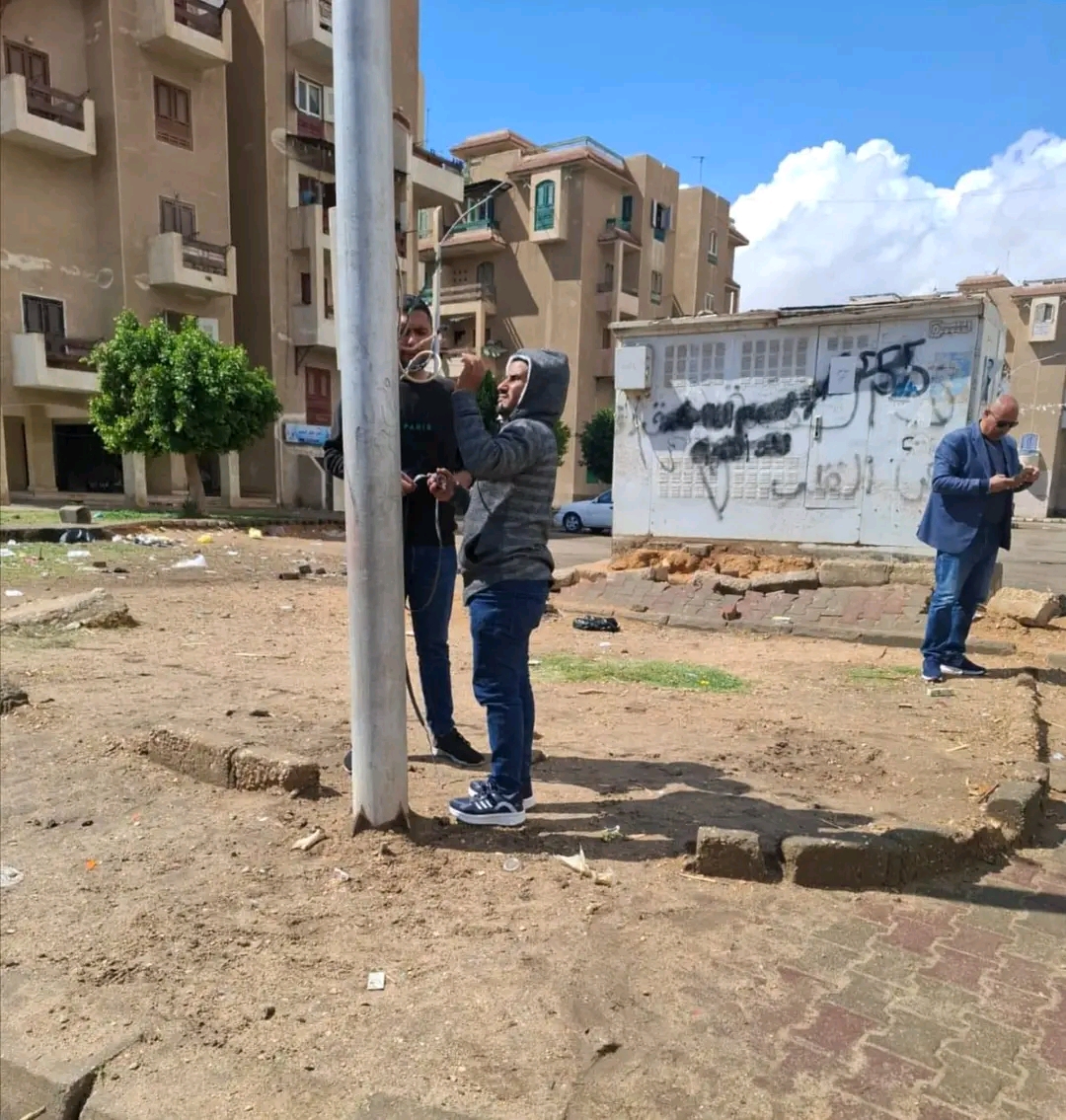 تأمين عمود كهربائي،فيتو