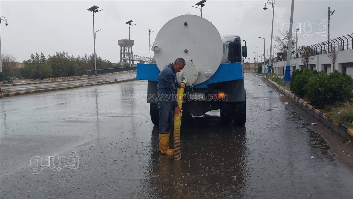 استعدادات مكثفه ببورسعيد لمواجهة سوء الأحوال الجوية، ڤيتو