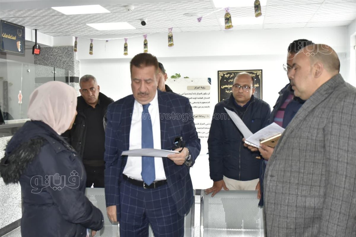 محافظ بورسعيد يتفقد المركز التكنولوجي بالمناخ، ڤيتو