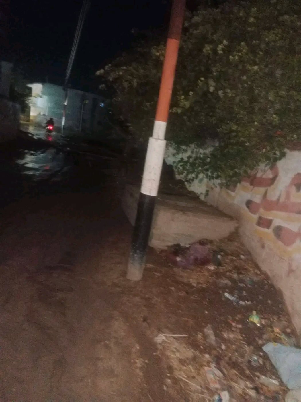 نفوق حمار وإنقاذ مواطن بأعجوبة بعد الأمطار الغزيرة،فيتو
