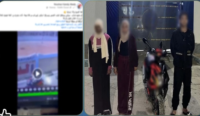 الأمن يكشف ملابسات فيديو سرقة دراجة نارية لمندوبة توصيل بالإسماعيلية.. وضبط المتهمتين والمشتري