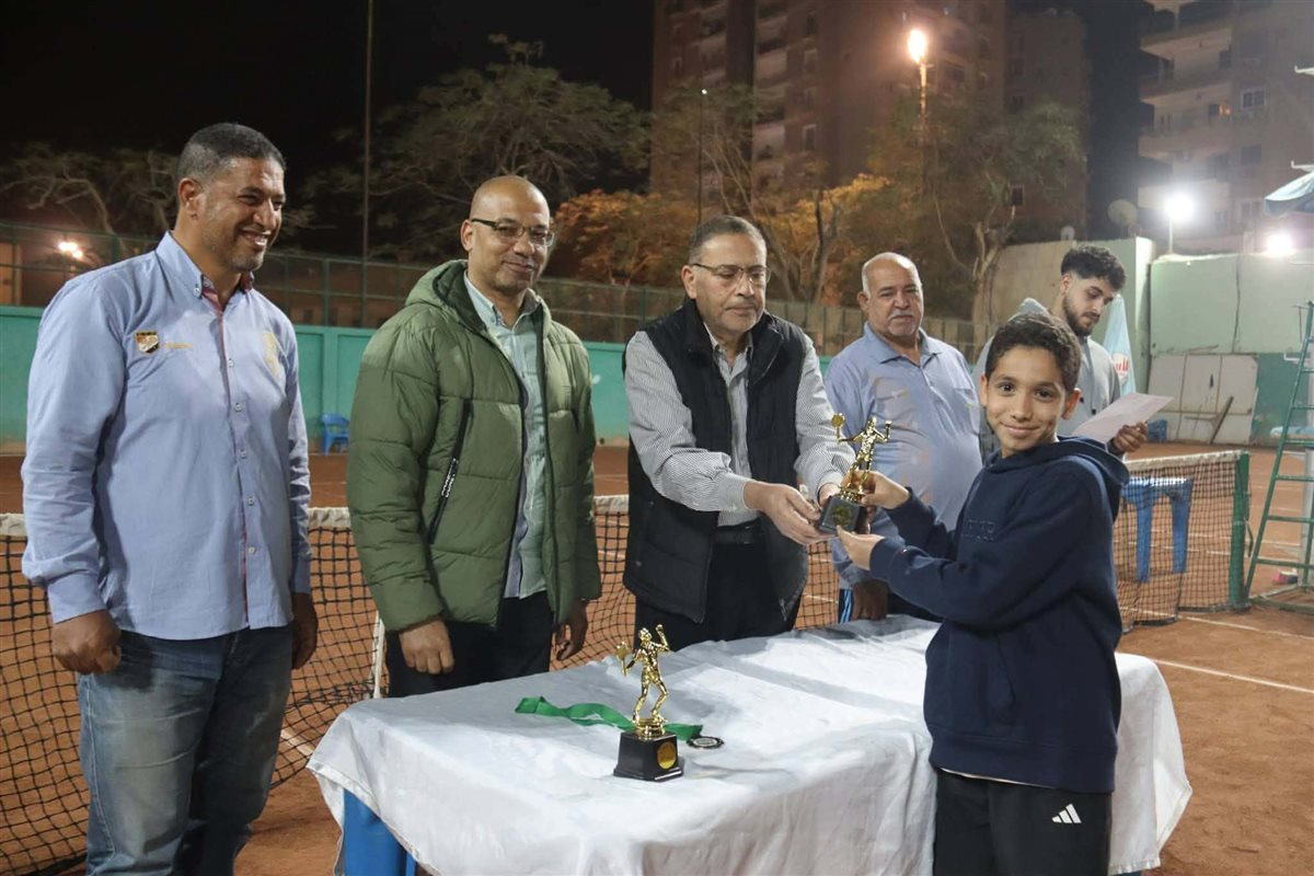 بطولة الجمهورية للتنس الأرضي بنادي المنيا، فيتو&nbsp;
