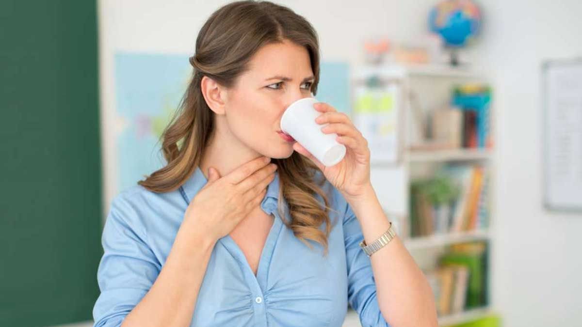 علاج التهاب الحلق
