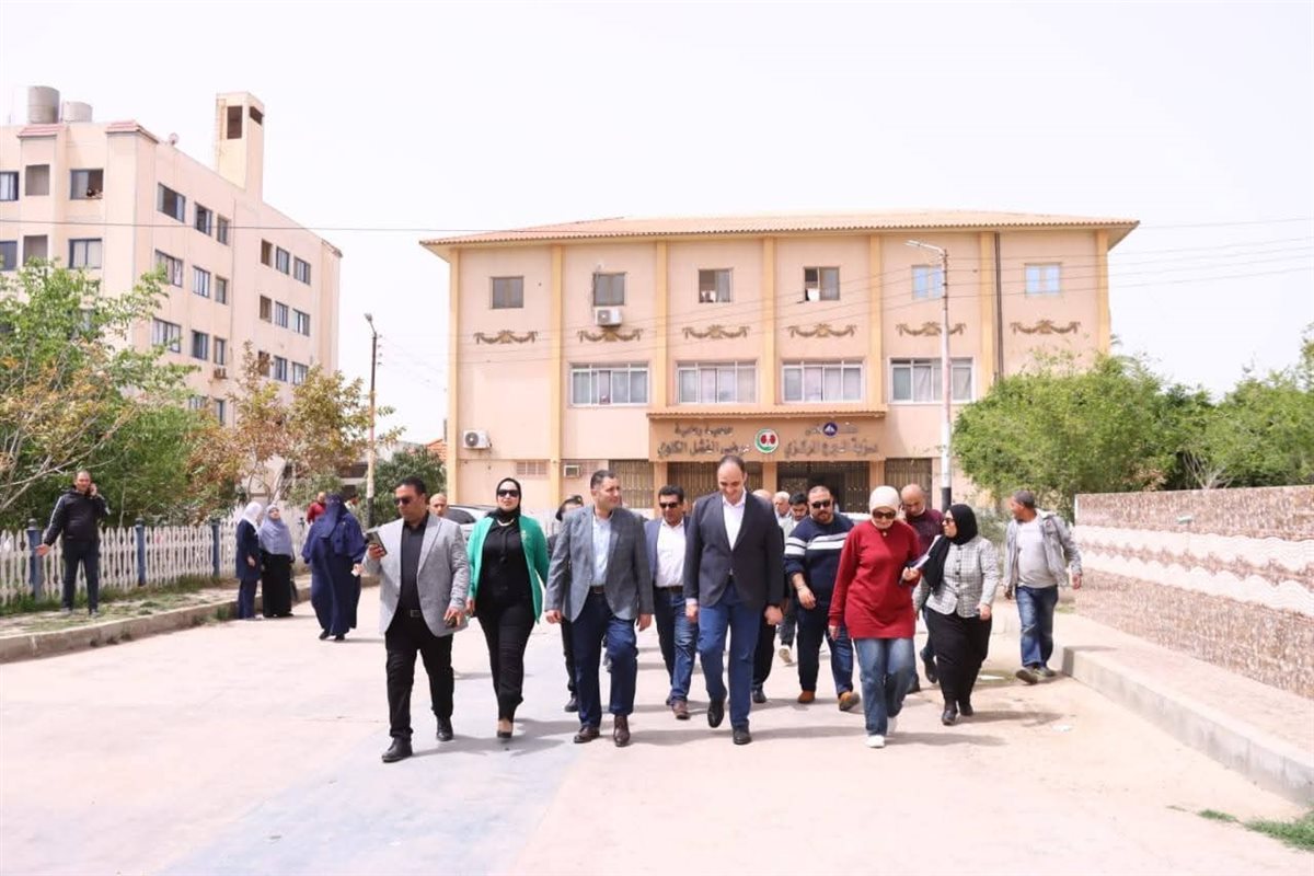 محافظ دمياط في زيارة لمستشفى عزبة البرج المركزي للوقوف على مستوى الخدمات الطبية