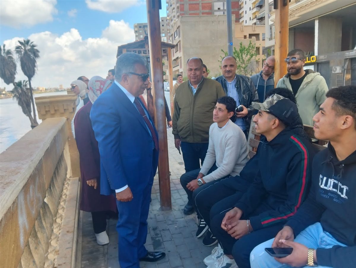 محافظ الدقهلية يتفقد أعمال النظافة&nbsp;