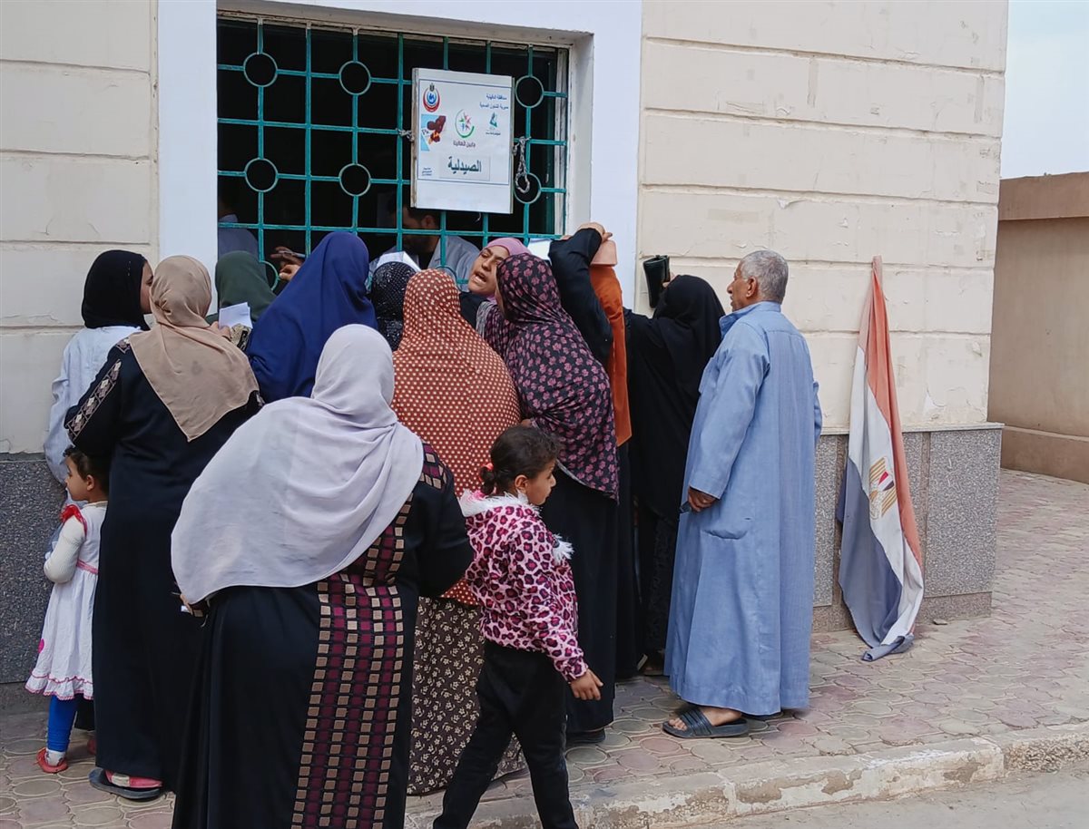 &nbsp;القافلة الطبية بقرية 