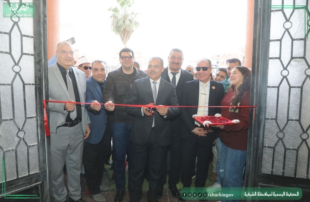 محافظ الشرقية يفتح مبنى مجلس مدينة الحسينية الجديد - فيثو