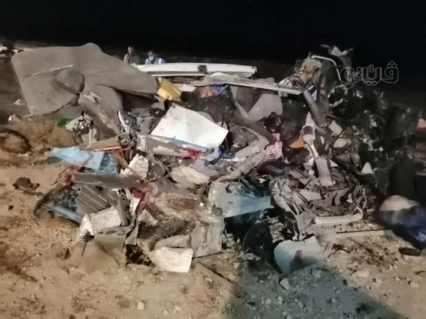 35808-صور-لحادث-تصادم-مروع-بين-سيارة-ميكروباص-وأتوبيس-نقل-عام،-(7)