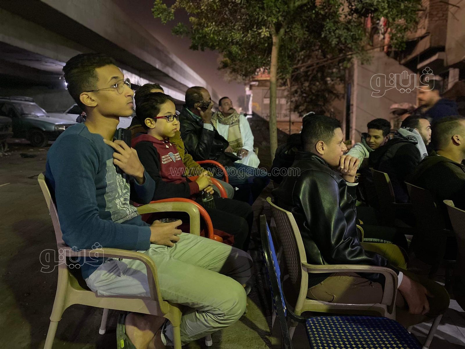 قهاوي المرج كاملة العدد خلال مباراة مصر ونيجيريا (10)