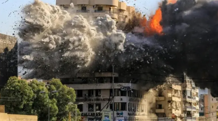 قصف إسرائيل الوحشي يدمر لبنان، فيتو