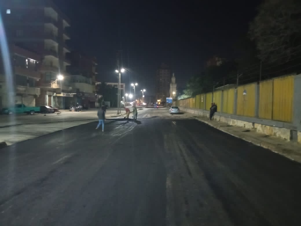 جانب من أعمال الرصف، فيتو