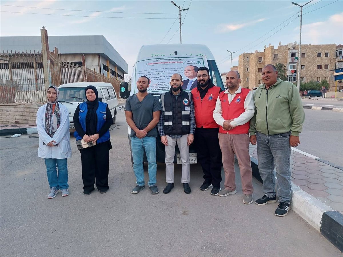 فريق 100 مليون صحة بالإسماعيلية، فيتو