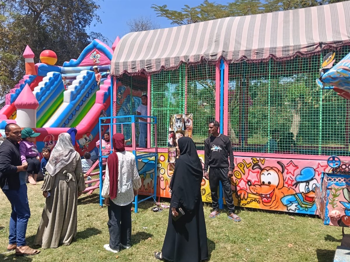 الملاهي الشعبية بحدائق القناطر الخيرية، فيتو