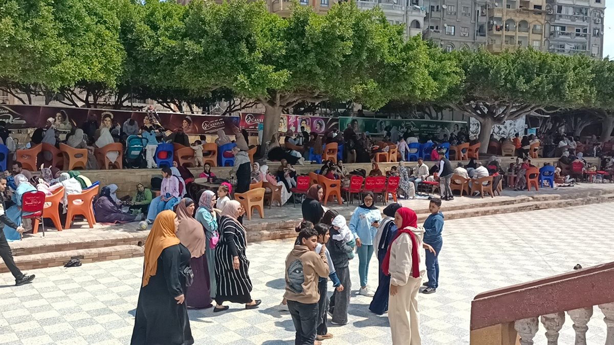 الاحتفال بشم النسيم بكفر الشيخ&nbsp;