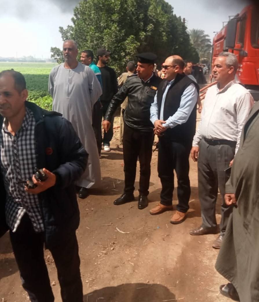 السيطرة على حريق داخل مصنع بلاستيك بالبحيرة&nbsp;