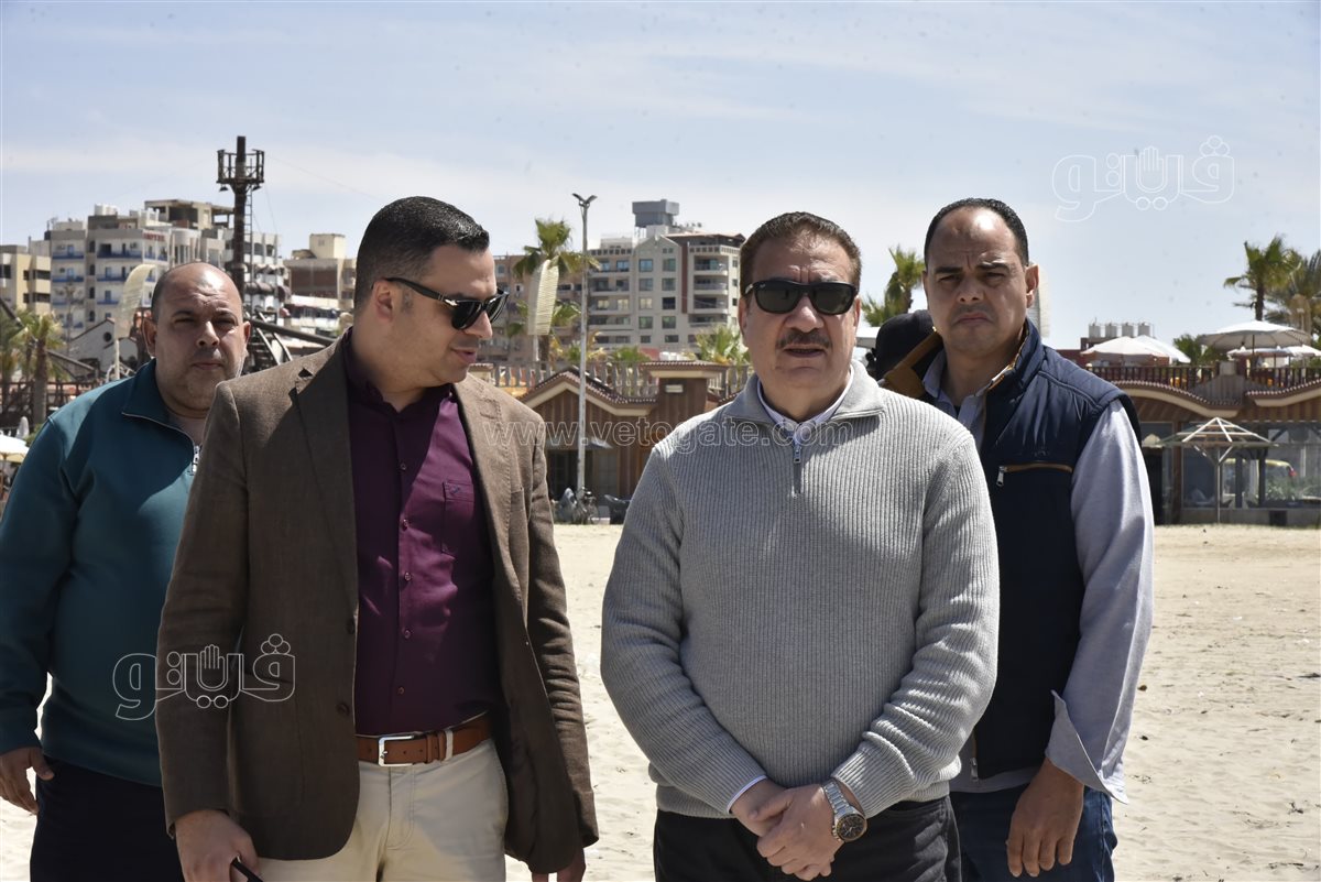 محافظ بورسعيد يتفقد الممشى والكورنيش، ڤيتو