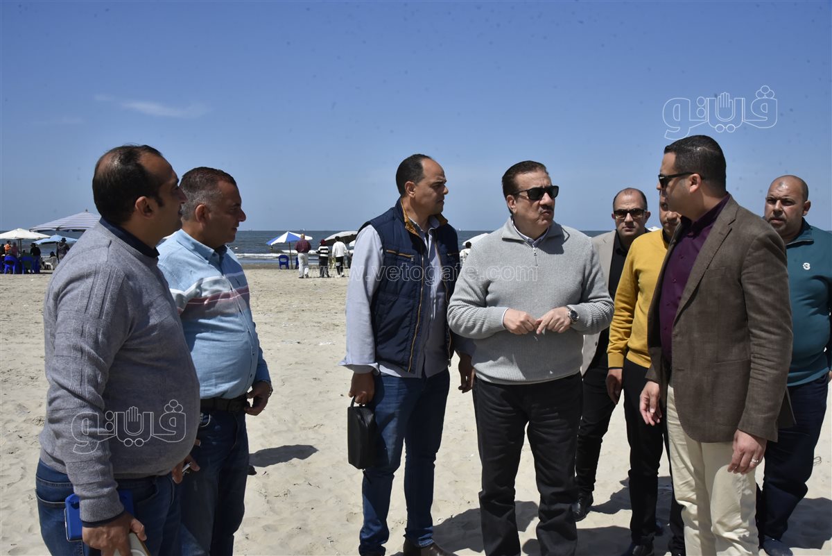محافظ بورسعيد يتفقد الممشى والكورنيش، ڤيتو