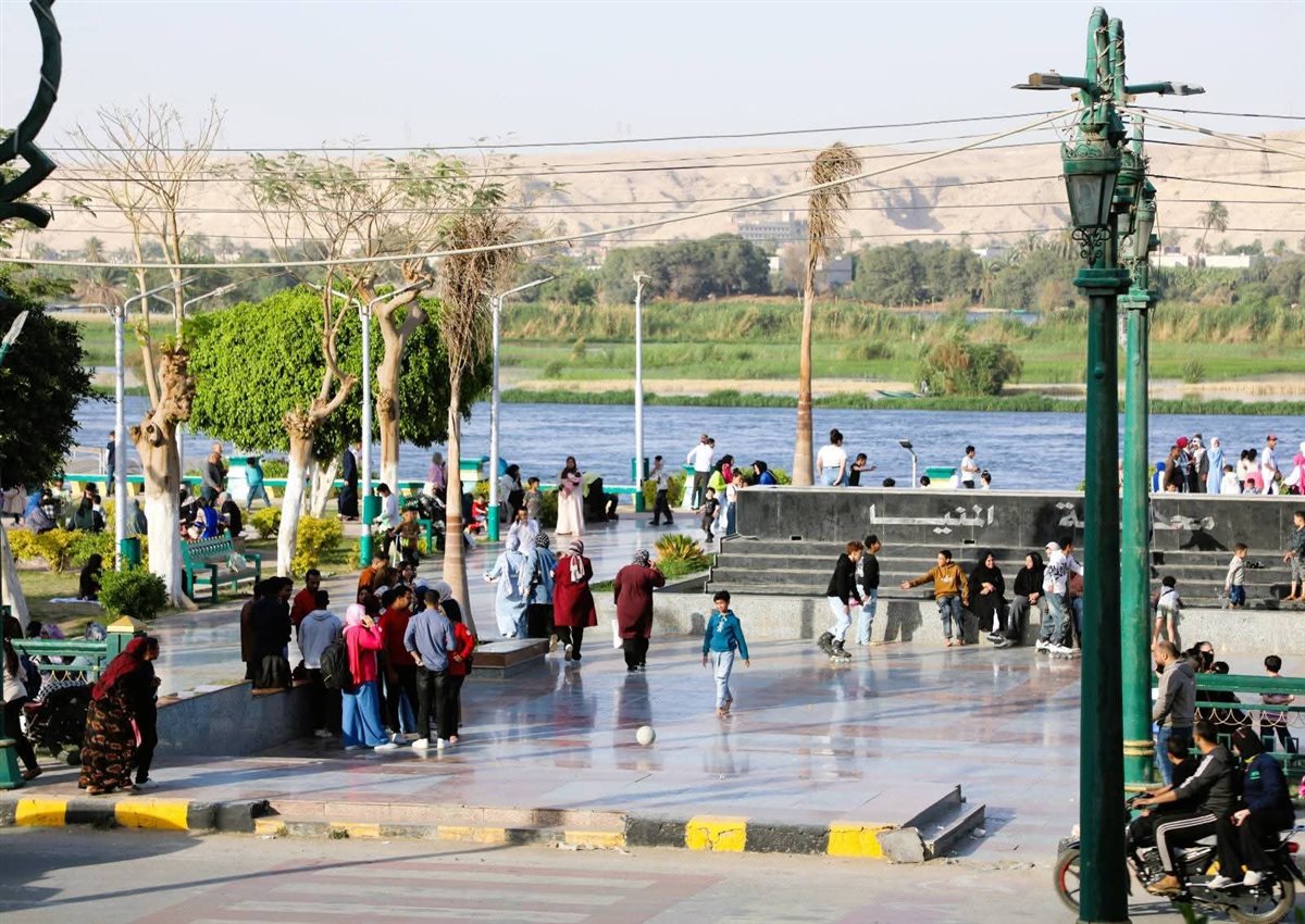 المنيا، تحتفل بأجواء الربيع والشم النسيم، فيتو
