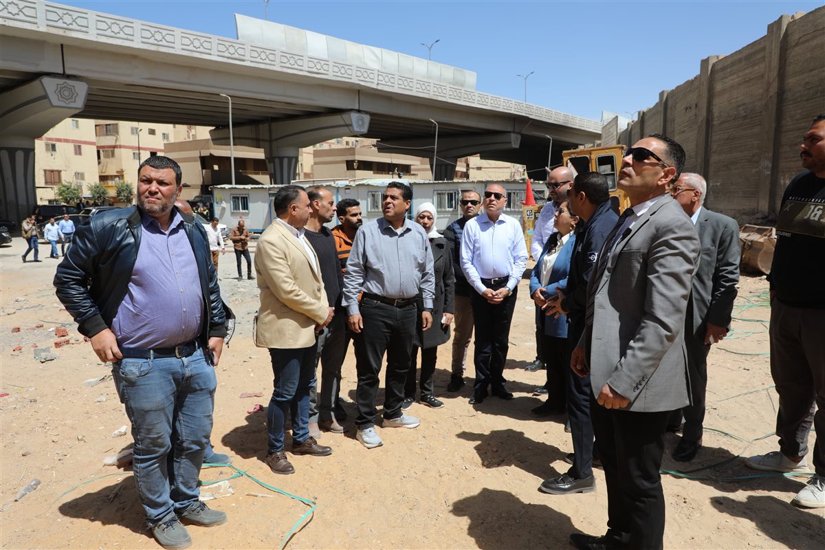 محافظ القاهرة يتابع الأعمال الجارية بمشروع تطوير مدينة الأمل الجديدة