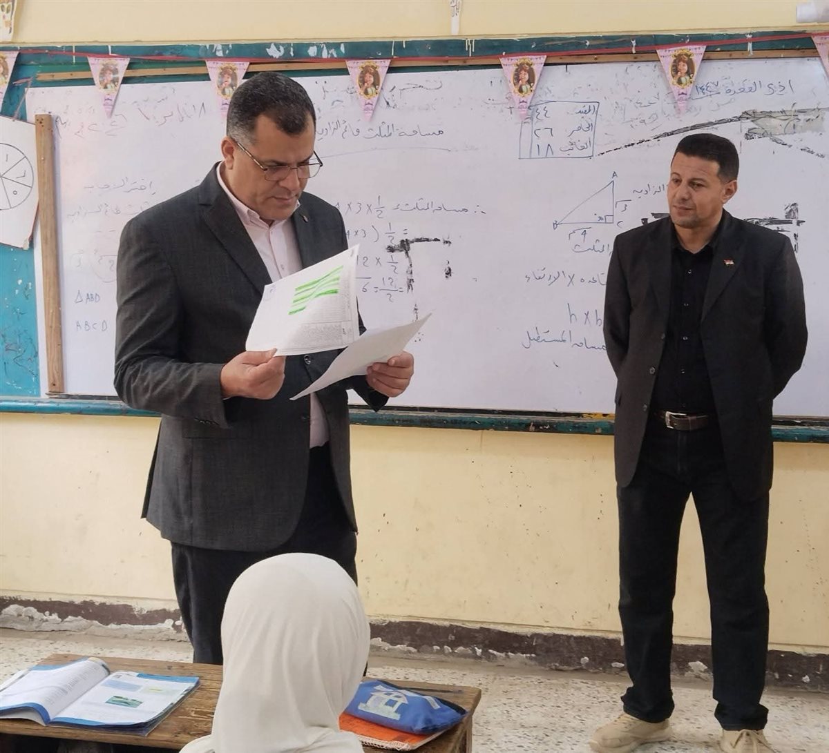 وكيل الوزارة يتابع سير العملية التعليمية بأعلى معايير الجودة داخل مدارس المحافظة