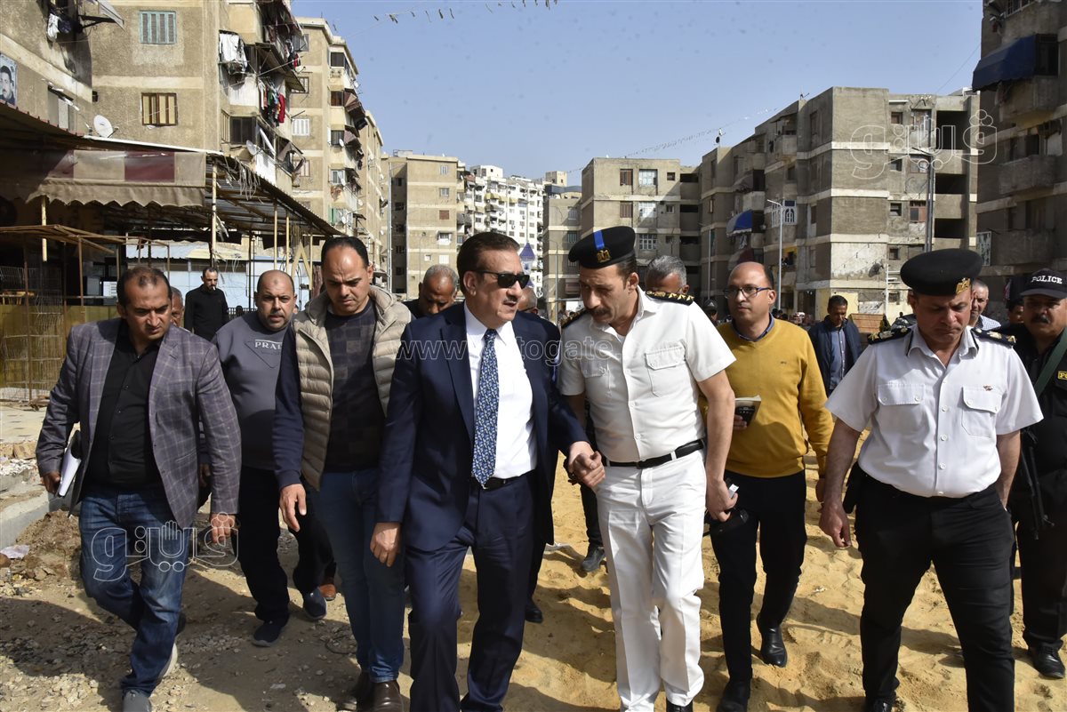 محافظ بورسعيد يتابع ازالة الاشغالات، ڤيتو