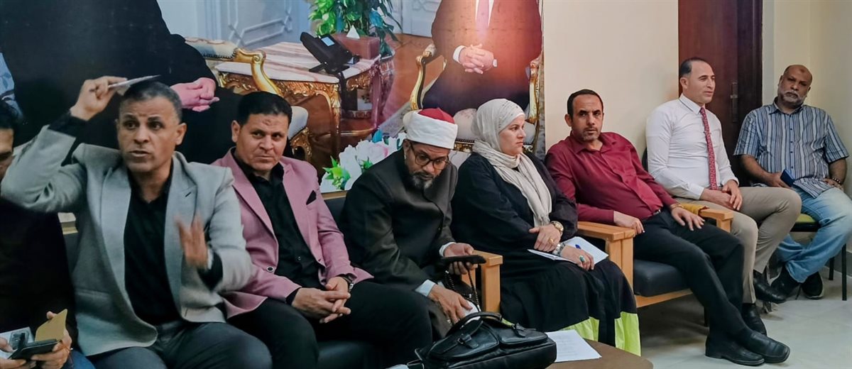 جانب من الاجتماع، فيتو