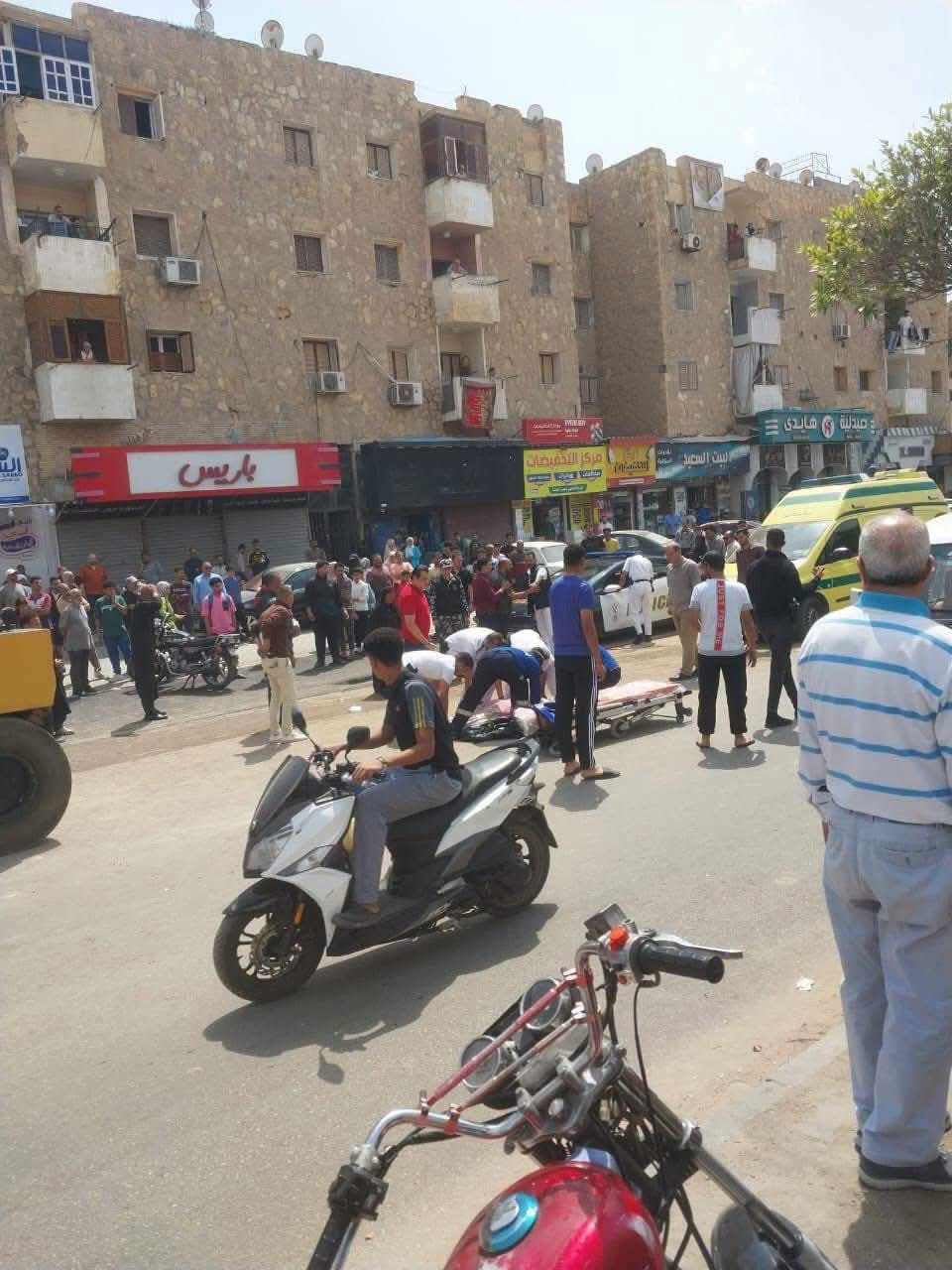 جانب من الحادث،فيتو