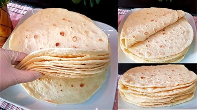 طريقة عمل خبز التورتيلا