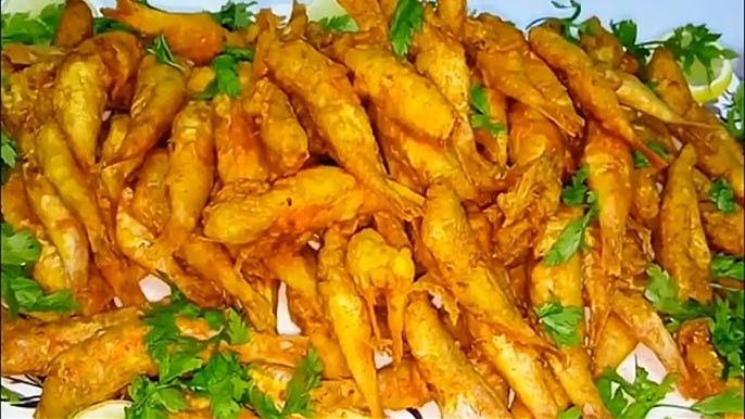 طريقة عمل السمك البربونى المقلي