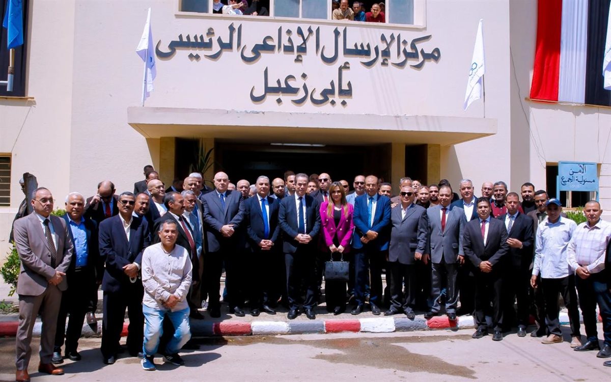 زيارة المسلماني لمركز ارسال أبى زعبل، فيتو