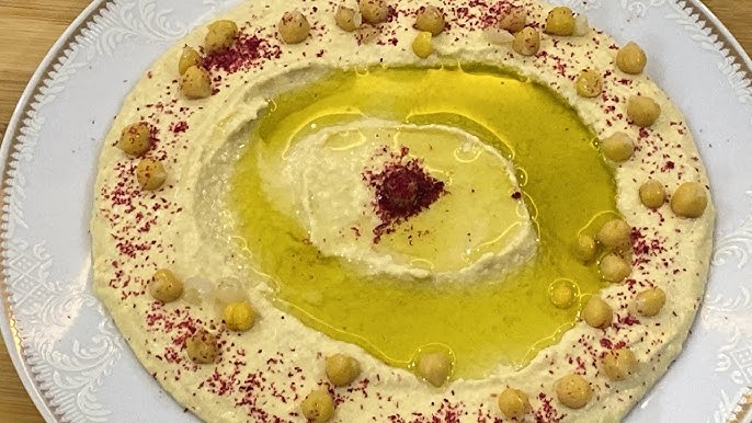 طريقة عمل تغميسة الحمص