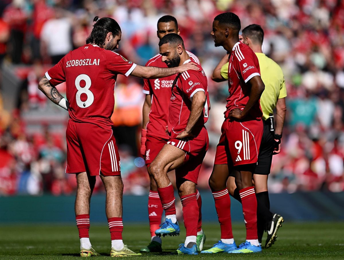 مباراة ليفربول وكريستال بالاس في الإنجليزي