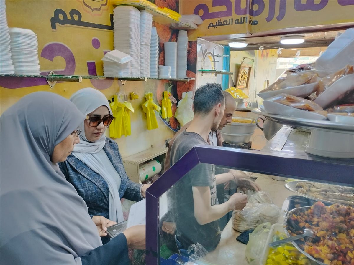 حملات تموينية مكثفه في الاسواق والمخابز
